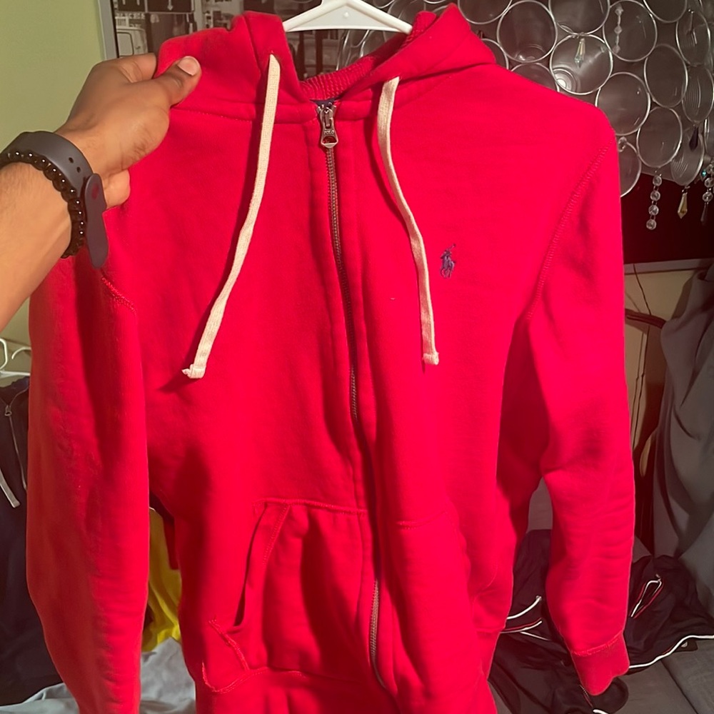 Red Polo Sweater